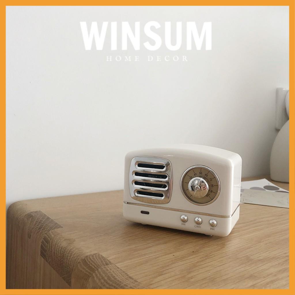 Loa Bluetooth Vintage Nghe Nhạc So Chill  - Winsum.decor