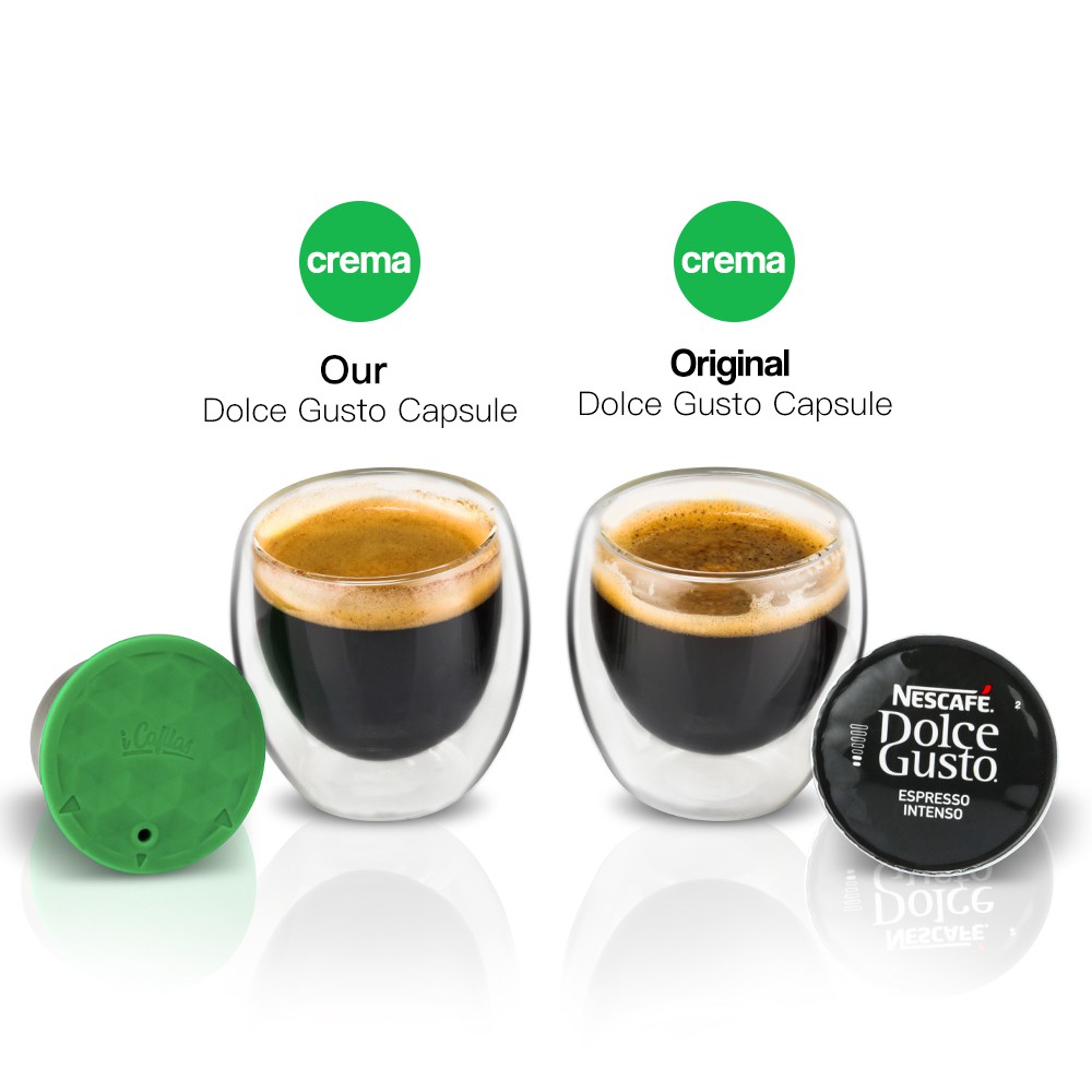 NESCAFE Cốc Lọc Cà Phê Bằng Thép Không Gỉ Tái Sử Dụng Được Cho Máy Pha Cà Phê Dolci Gusto