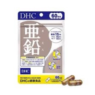 Viên uống bổ sung kẽm dhc zinc 60 ngày