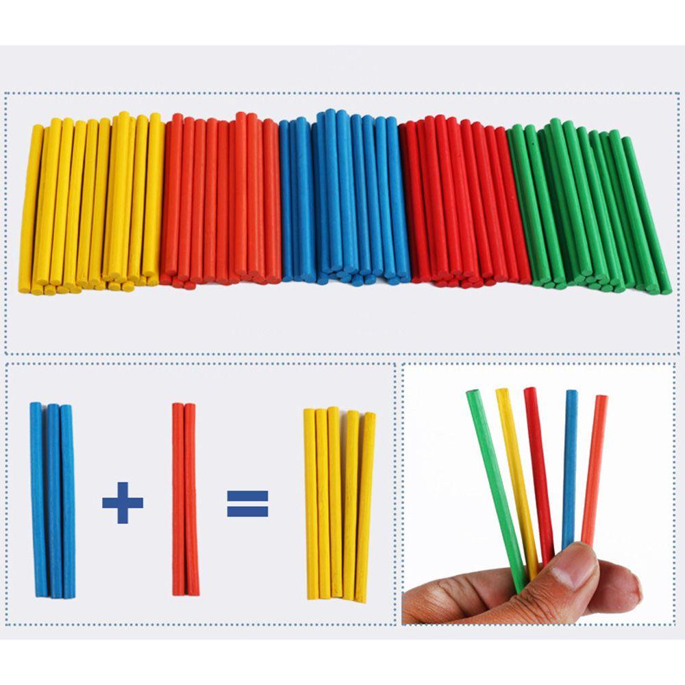 Đồ Chơi Học Toán Màu Cầu Vồng Cho Bé