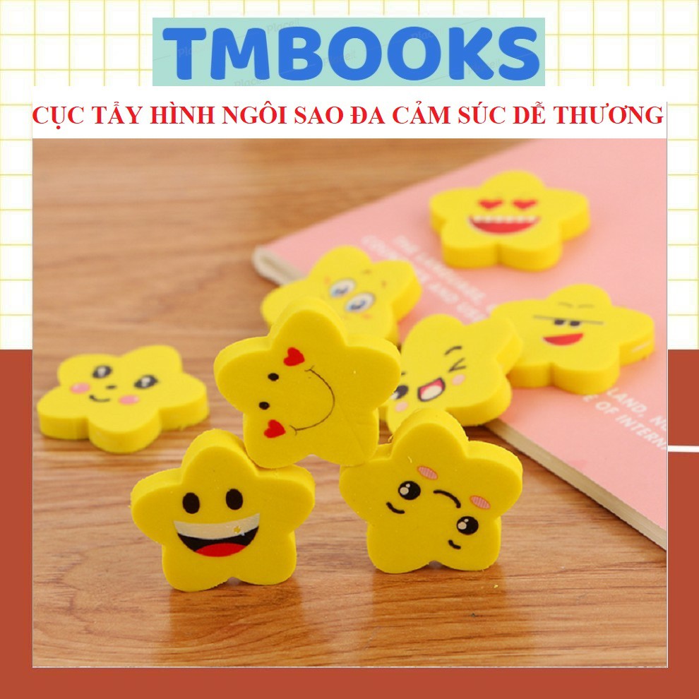 [Free Ship Đơn 50k ] Cục Tẩy Hình Ngôi Sao Xinh Xắn, Cực Kì Cute