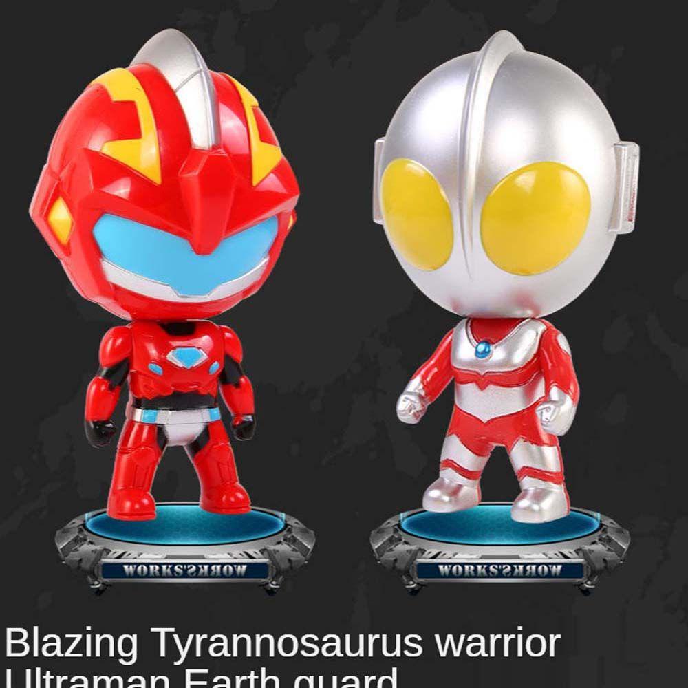 DARNELL Mô Hình Đồ Chơi Nhân Vật Ultraman Bằng Nhựa ABS