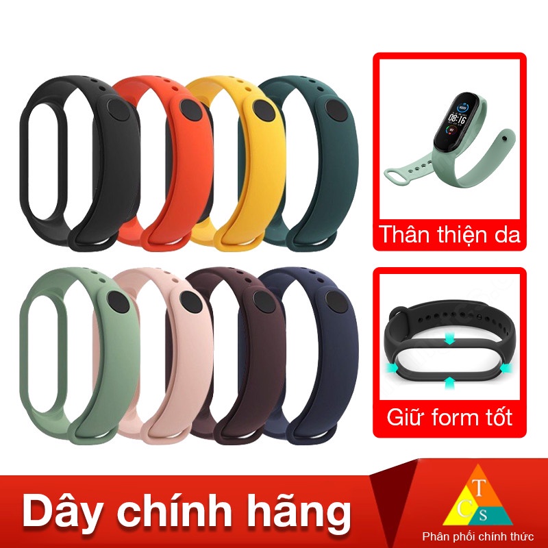 Dây đeo Mi Band 6 | Mi Band 5 Chính hãng Xiaomi Mi Band