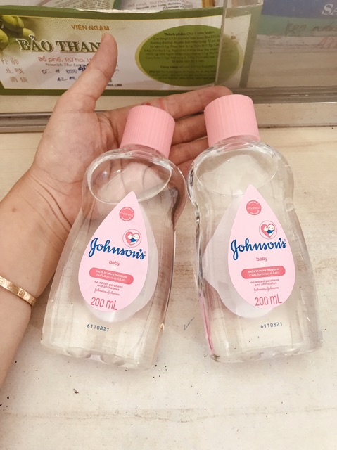 Dầu massa jonhson’s baby oil 200ml