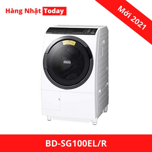 Máy giặt Hitachi BD-SG100EL/R giặt 10kg sấy 6kg mới 2021/ RẺ HƠN 100K