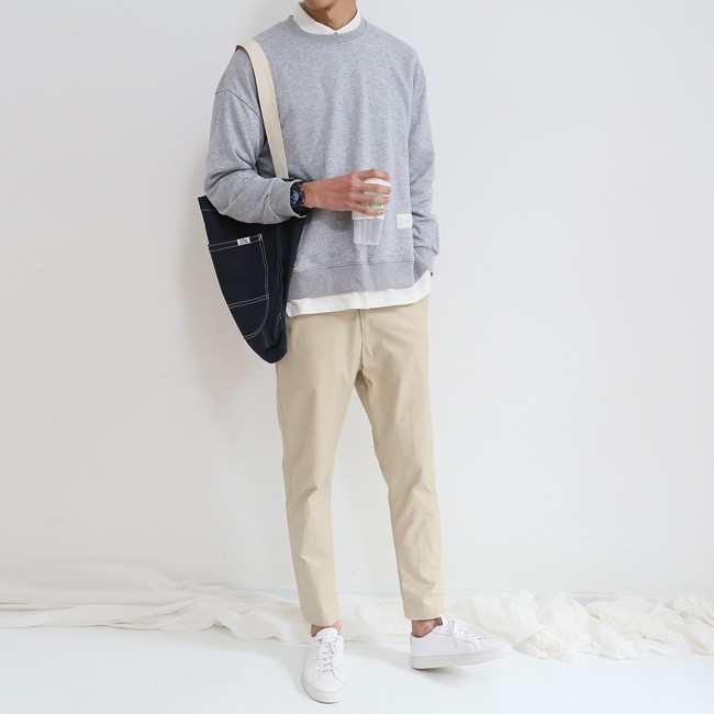 Quần kaki baggy basic unisex cực hot