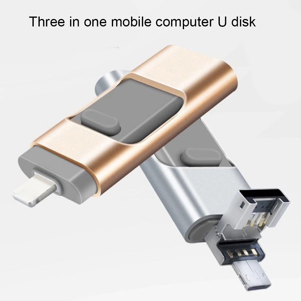 Usb 3.0 Otg 3 Trong 1 8 / 16 / 32 / 64g Cho Điện Thoại / Pc | BigBuy360 - bigbuy360.vn