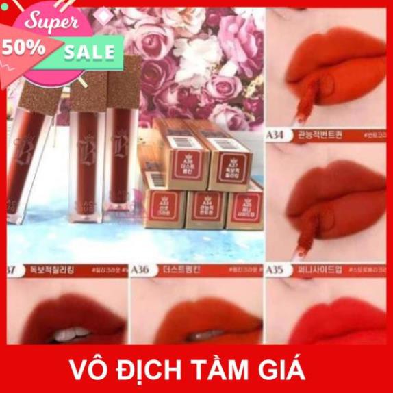 Son Black Rouge A35 ⚡️𝑯𝒂̀𝒏𝒈 𝑯𝒂𝒏𝒅𝒎𝒂𝒅𝒆⚡️ Đỏ Dâu Tây | BigBuy360 - bigbuy360.vn