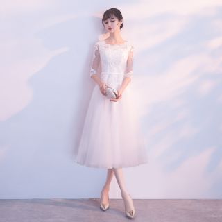 Đầm trắng cô dâu/phù dâu dự tiệc thanh lịch CDPD188_Có Ảnh thật sp_(HÀNG ORDER_CHÁT VỚI SHOP TRƯỚC KHI ĐẶT HÀNG)