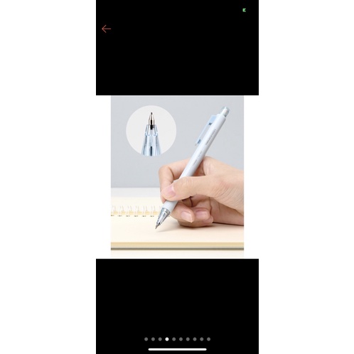 Bút Chì Bấm, bút chì kim Cơ Học Kaco Turbo Chống Gãy Chất Lượng Cao Nhiều Màu Sắc Kèm Hộp Ngòi HB 0.5