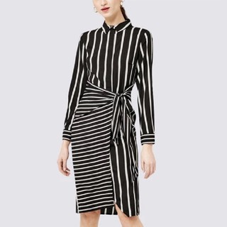 Dress228-đầm ôm sọc thiết kế s-6xl