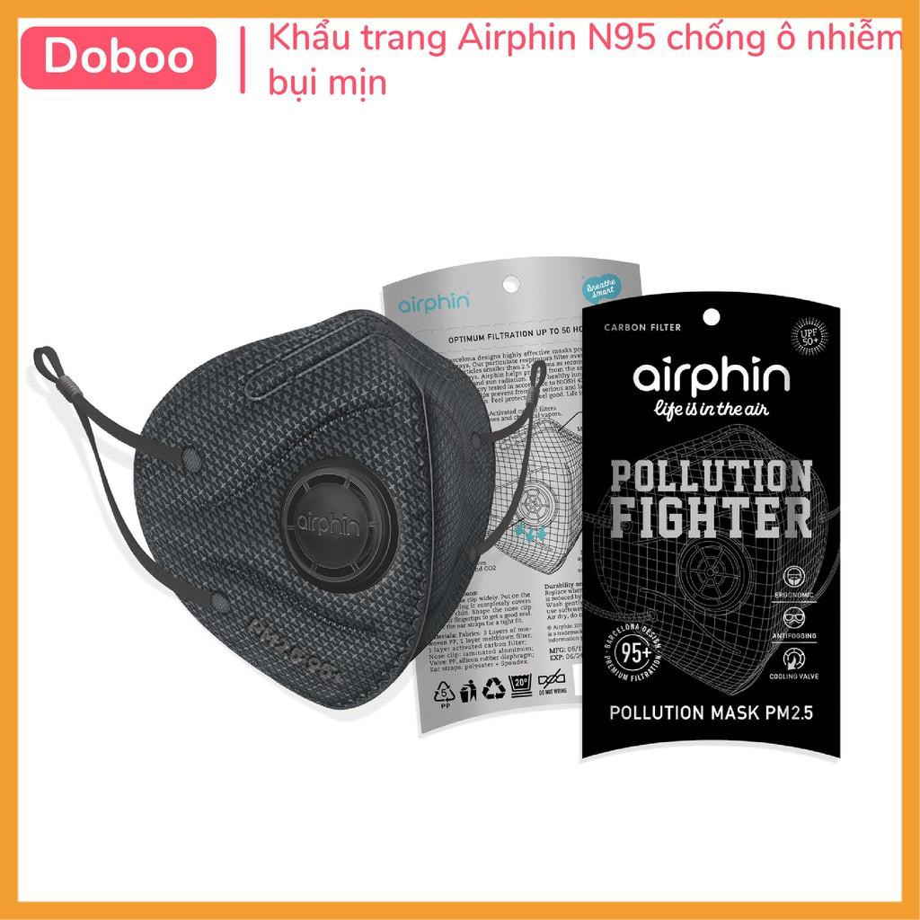 [Xả Kho] Khẩu Trang Airphin Chuẩn N95 Người lớn Chống Ô Nhiễm Bụi Mịn PM 2.5 [Hàng chính hãng] | BigBuy360 - bigbuy360.vn