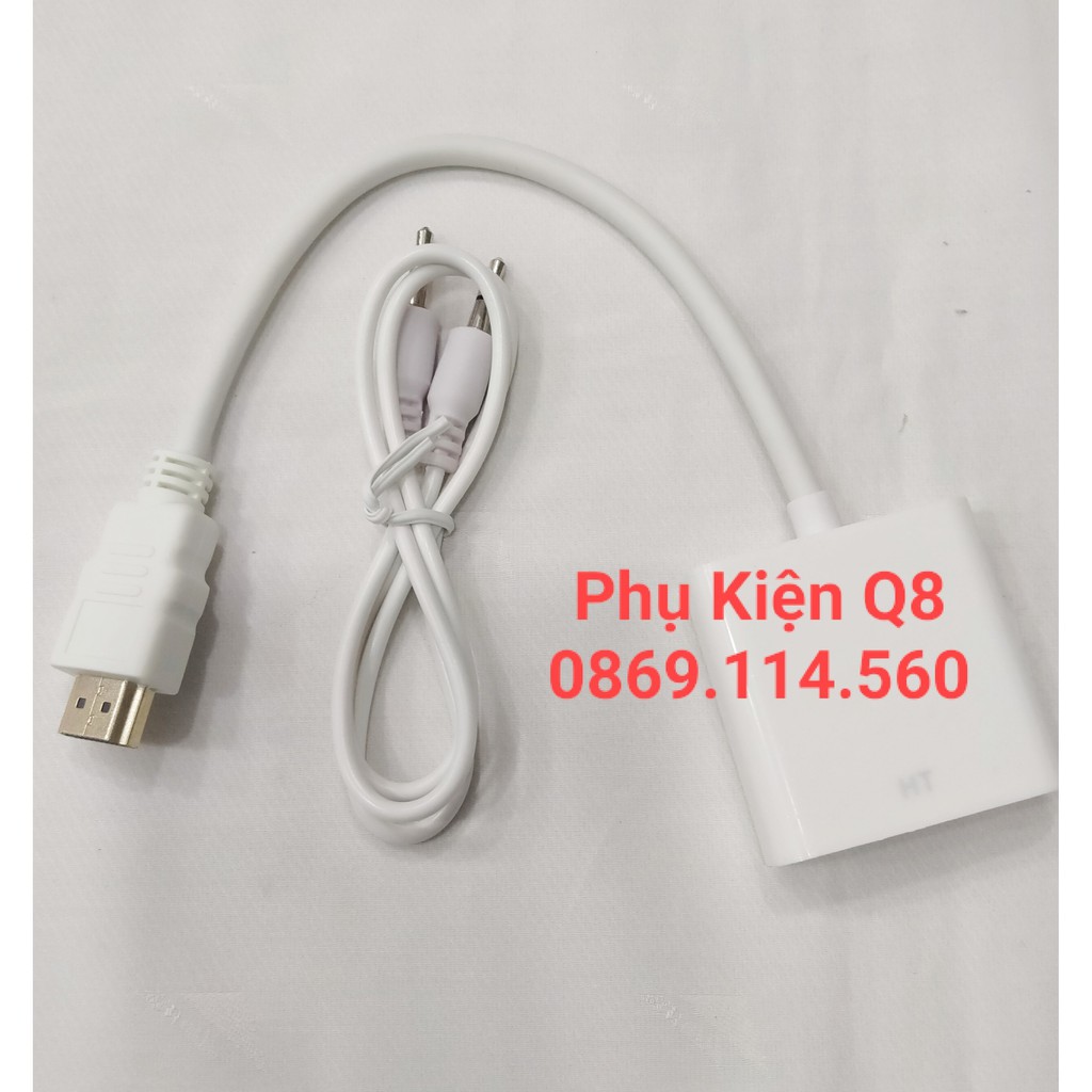 cáp HDMI ra VGA kèm âm thanh