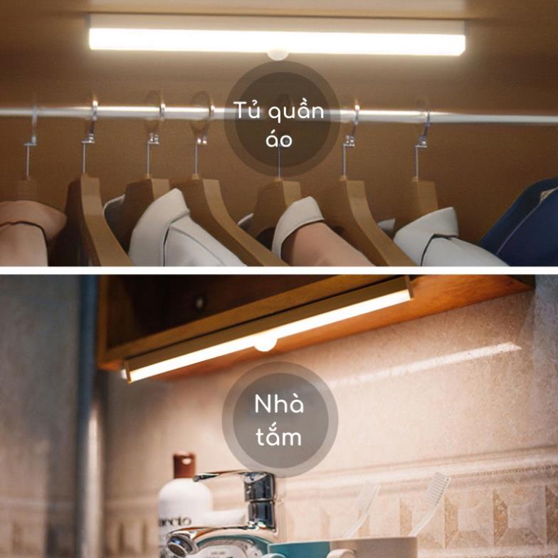 Đèn Cảm Biến, Đèn Led Cảm Ứng Chuyển Động Không Dây Thông Minh - Gắn Cầu Thang, Nhà Vệ Sinh, Tủ Quần Áo