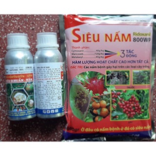 Bộ đôi đặc trị nấm vi khuẩn