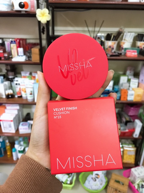 PHẤN NƯỚC MISSHA CUSHION [VỎ ĐỎ - HỒNG - TRẮNG]