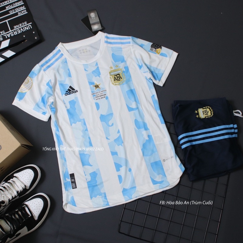 Full mẫu quần áo đá banh ĐT Argentina 🇦🇷 mùa 2023