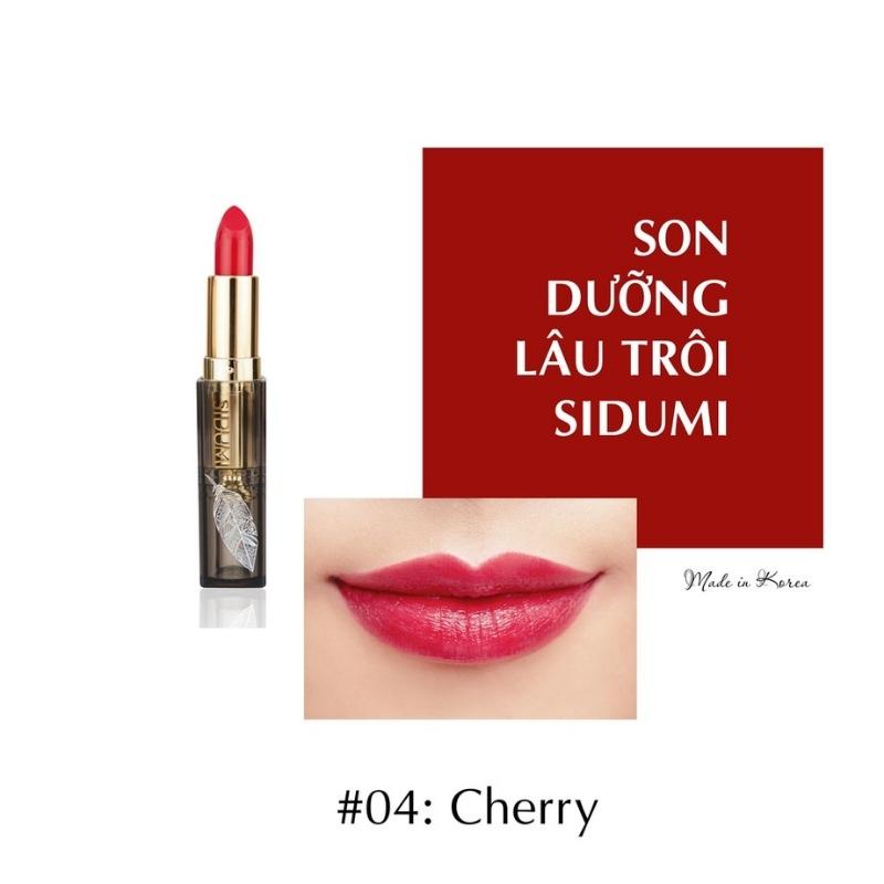 Son Dưỡng Môi Có Màu Dưỡng Ẩm Hồng Môi Lâu Trôi Chính Hãng Hàn Quốc Sidumi Last Lipstick  4G SDM 602