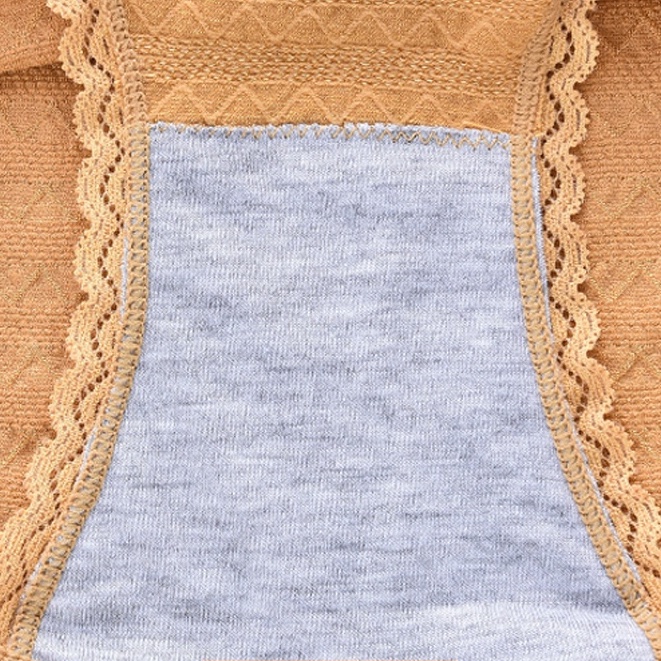 Quần lót AOWEINISI lưng cao vừa kháng khuẩn thiết kế co giãn thoải mái thời trang dành cho nữ