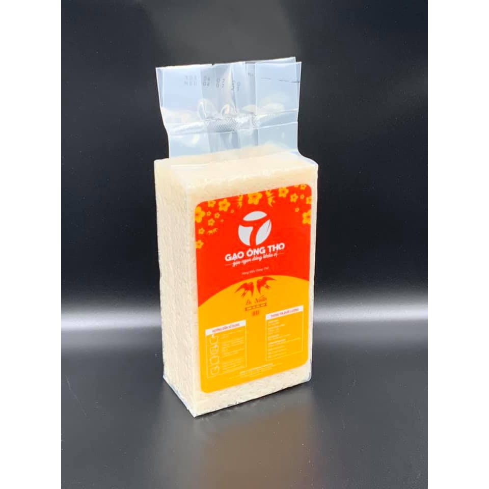 Gạo ST24 Én Xuân Ông Thọ 1Kg - Cơm dẻo mềm, thơm nhẹ, vị ngọt