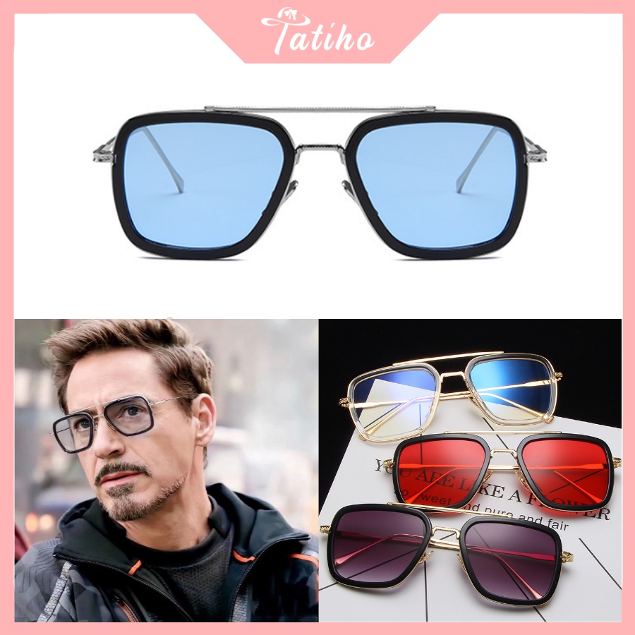 [Hàng Xịn, Giá Tốt] Kính Mát (Kính Râm)  Kính Mát Chống Tia UV Thời Trang Hàn Quốc,Kính Râm Gọng Kim Loại - Mã MK028