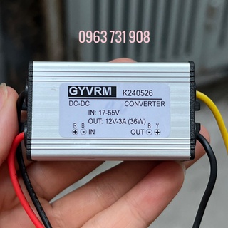Mạch hạ áp 24v xuống 12v 3a chống nước