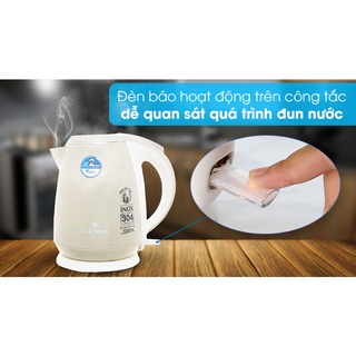 Bình đun siêu tốc Bluestone 1.5 lít KTB-3453 kem