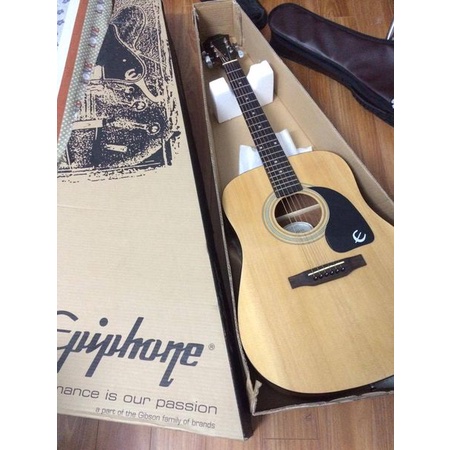 Đàn Guitar Acoustic Epiphone DR100- Tặng 12 Phụ Kiện