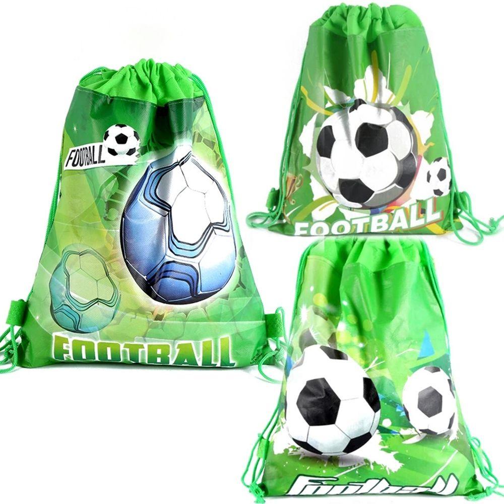 Túi Dây Rút Chất Liệu Vải Không Dệt In Họa Tiết Hoạt Hình Chủ Đề Bóng Đá