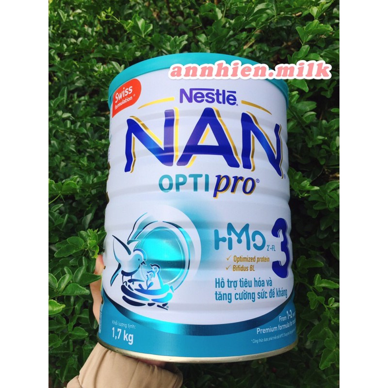 (Mẫu mới) Sữa NAN Optipro 3 - lon 1.7kg