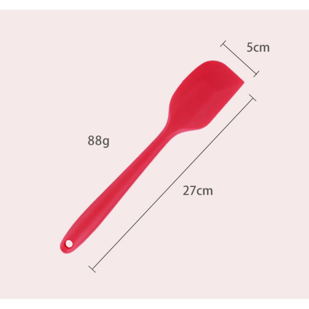 Spatula 27cm Lớn - Phới Spatula - Phới Trộn Bột Làm Bánh Silicon – Cây Vét Spatula - GB009