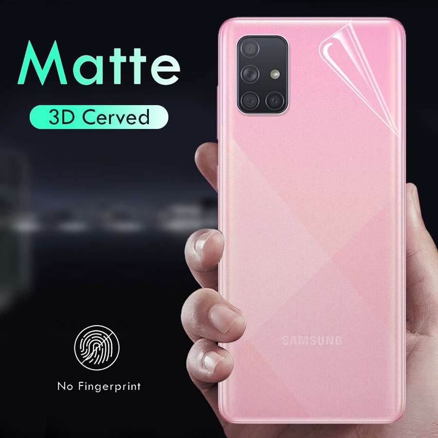Miếng Dán chống vân tay mặt sau dành cho Samsung Galaxy A14 A24 A34 A54 A10 A20 A30 A50 A31 A51 A71 A20S A50S A02S A52S A12 A22 A32 A42 A52 A72 A13 A23 A33 A53 A73