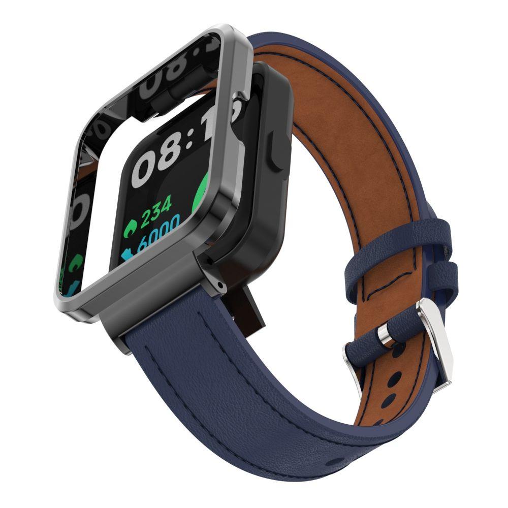 Dây Đeo Bằng Da Và Kim Loại Cho Đồng Hồ Thông Minh Redmi Watch 2 Lite