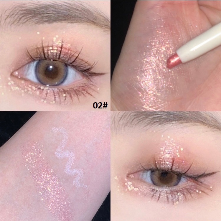 Bút nhũ mắt Novo 2 đầu Star Eyes Clever Lying Silkworm