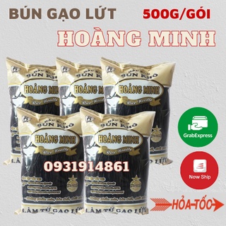 Combo 5 gói BÚN GẠO LỨT ĐEN eatclean 500g/gói