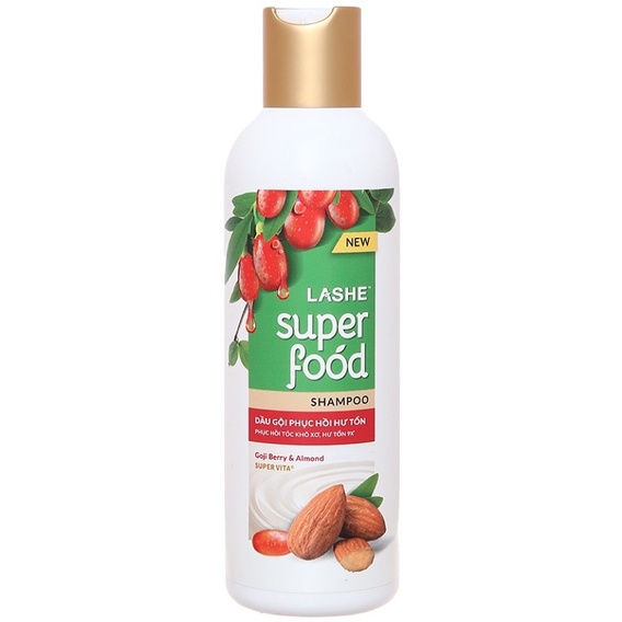 DẦU GỘI LASHE SUPERFOOD 150G PHỤC HỒI HƯ TỔN/ NGĂN GÃY RỤNG TÓC/ GỘI LASHE SUPER FOOD