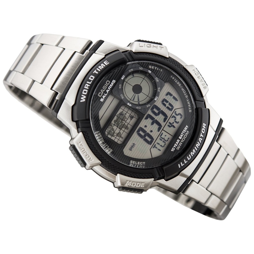 Đồng hồ nam Casio Standard chính hãng Anh Khuê AE-1000WD-1AVDF