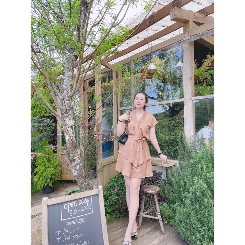 BỘ ĐŨI NÂU BUỘC EO BIGSIZE ( 3 HÔM CÓ HÀNG ) | BigBuy360 - bigbuy360.vn