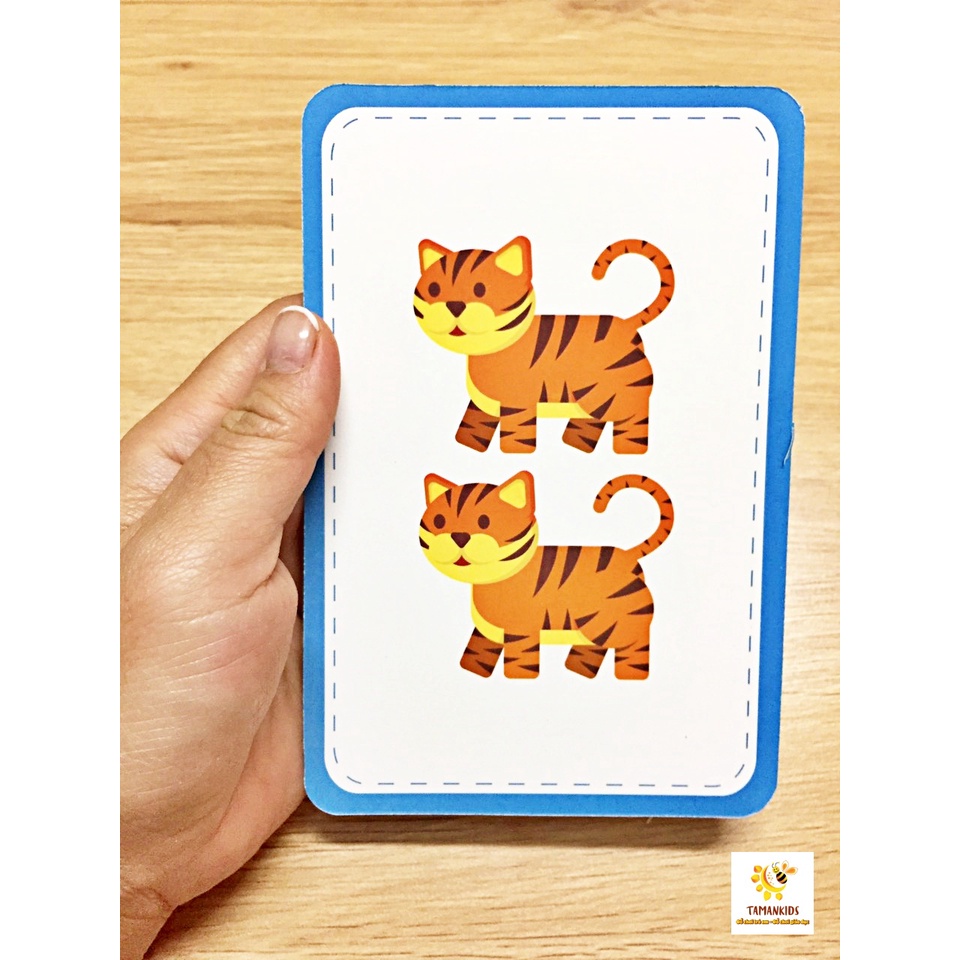 Bộ Thẻ Học Flashcard Gồm 42 Thẻ Toán Học Và Số Đếm Cho Bé- Đồ Chơi Giáo Dục Teppykids