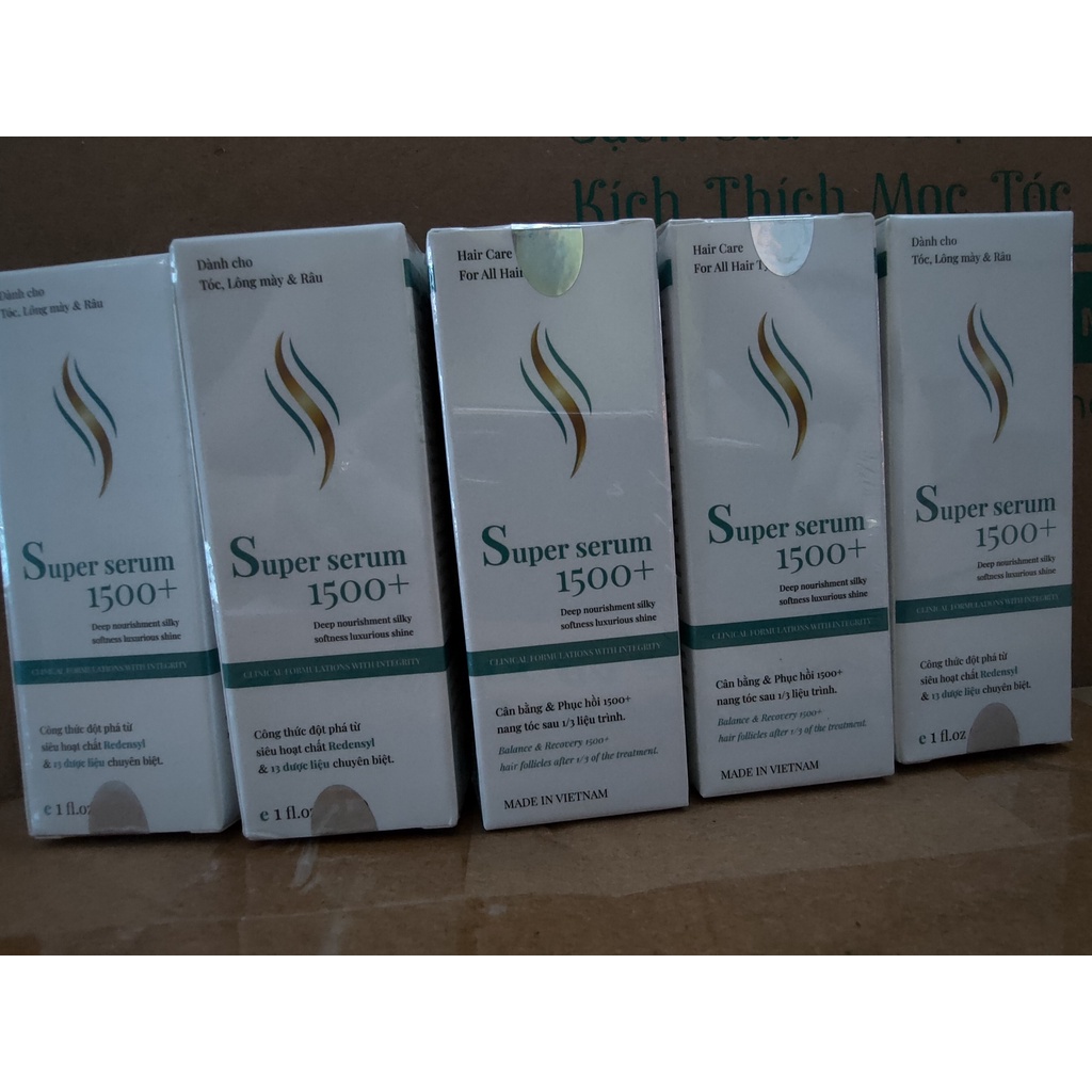 [Chính Hãng] Supper serum 1500+ Thanh mộc Hương - Siêu serum cân bằng da đầu kích mọc tóc