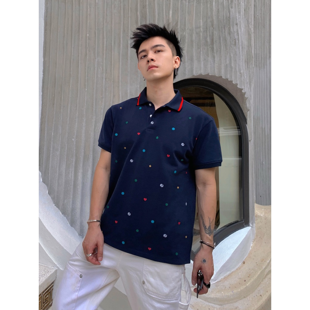 Áo Polo Nam Icon Chất Liệu Cotton Cao Cấp Mát Mẻ, Mềm, Mịn,Phong Cách - REVVOUR