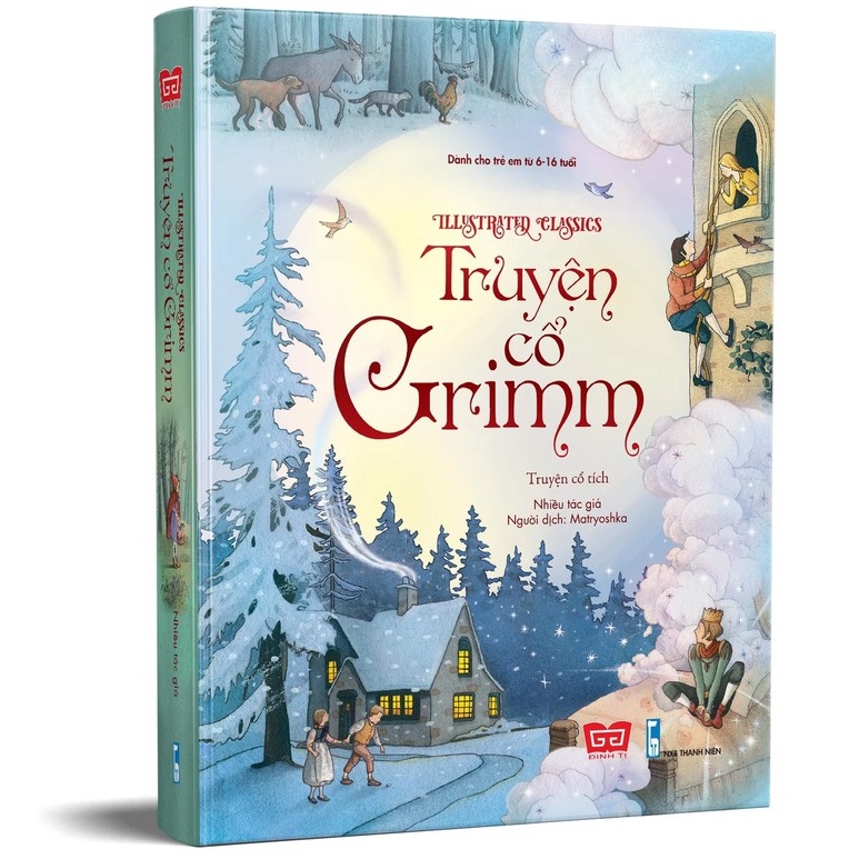 Sách-Illustrated Classics - Truyện cổ Grimm