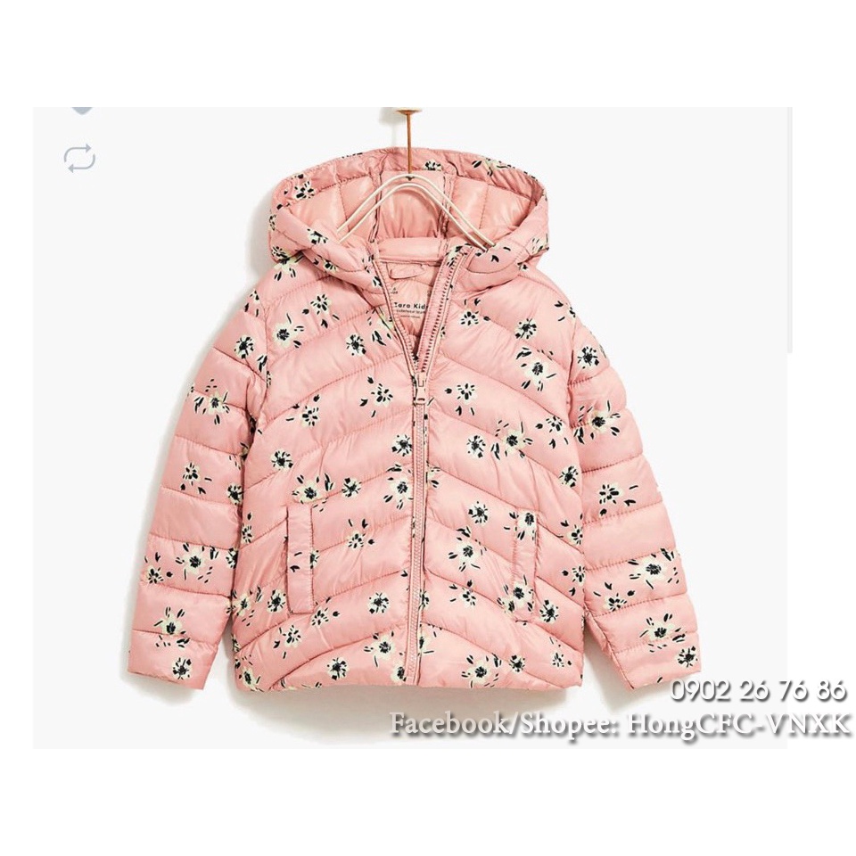 Phao siêu nhẹ zara bé gái đại hàng xuất xịn