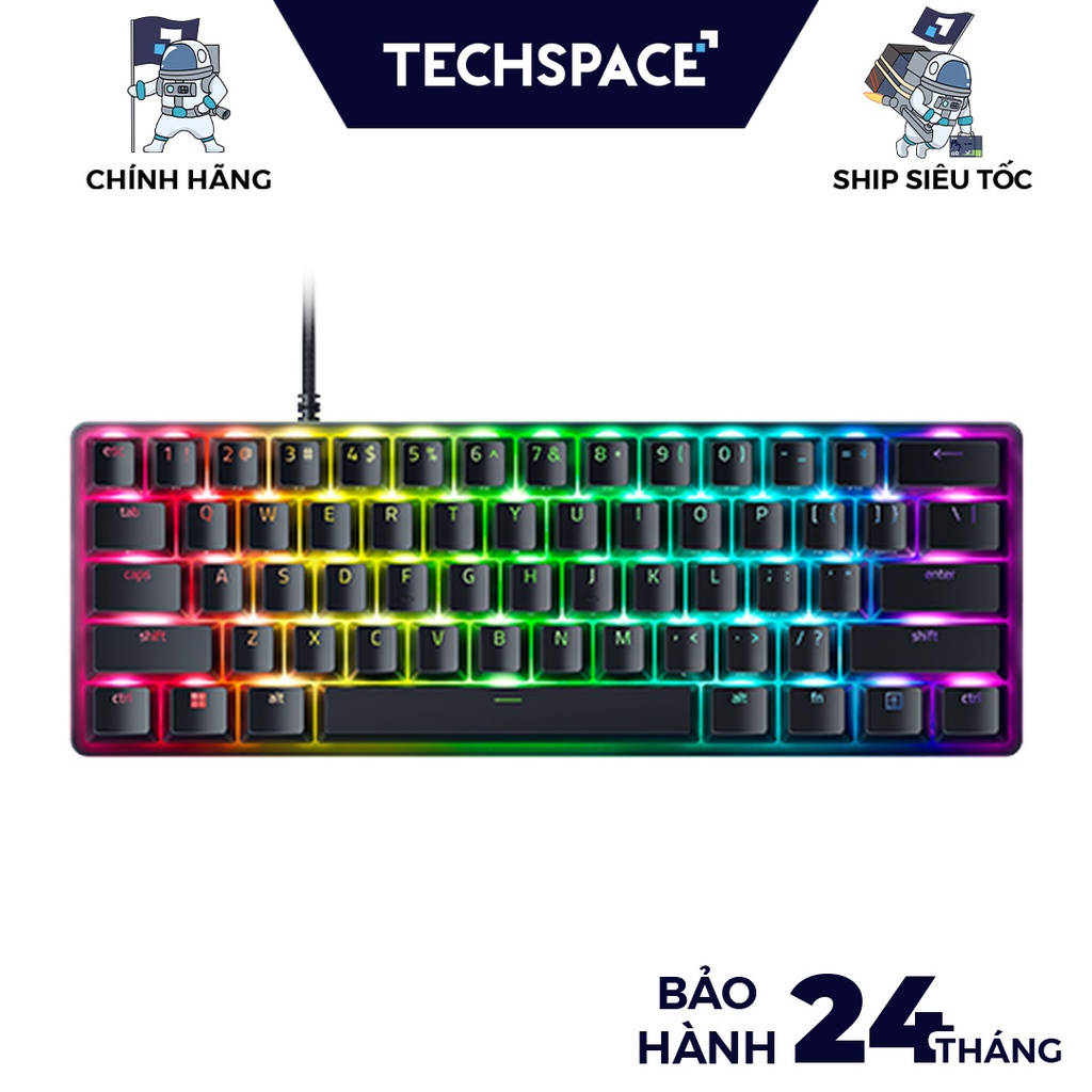 Bàn phím Razer Huntsman Mini Analog (Hàng chính hãng) Bảo hành 24 tháng