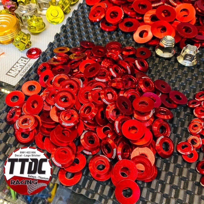 Lông đền nhôm Takegawa 6/8/10/12li Lốc máy mẫu mới nhất 2022 🇹🇭