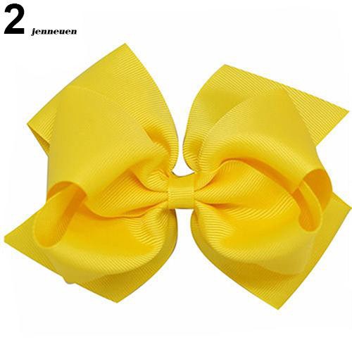 Kẹp tóc họa tiết nơ ruy băng xinh xắn cho bé gái