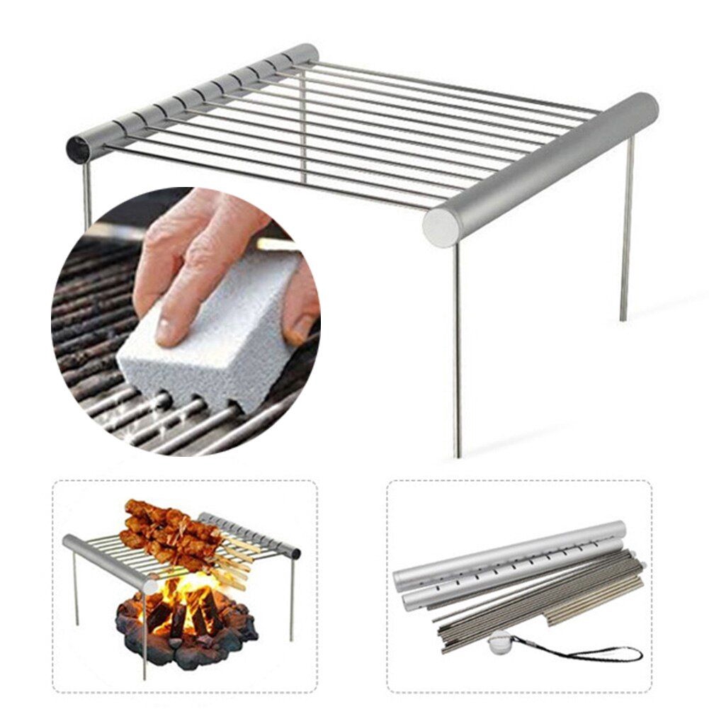 Viên Đá Vệ Sinh Vỉ Nướng Bbq Tiện Lợi