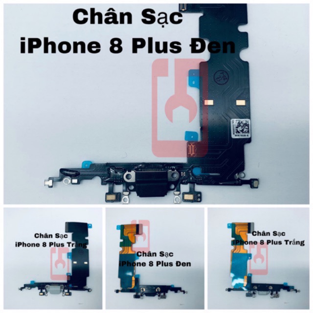 [Mã ELFLASH3 hoàn 10K xu đơn 20K] Cáp Chân Sạc iPhone 8 Plus