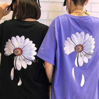 [ Chấp nhận trả giá ] Áo Thun Lỡ Tay Bông Hoa Cúc