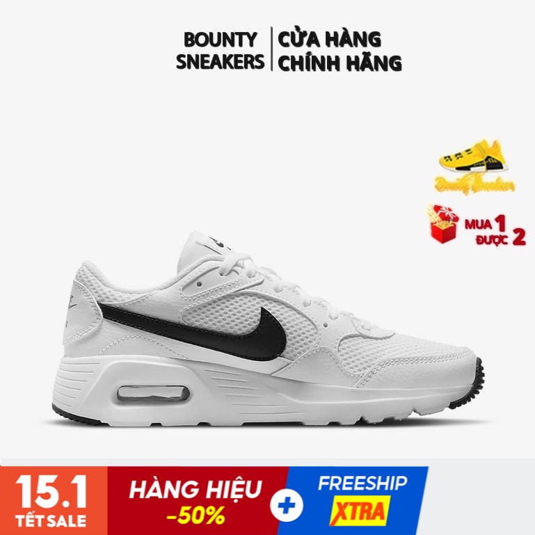 Giày Nike Air Max SC &quot;White Black&quot; CZ5358-102 - Hàng Chính Hãng - Bounty Sneakers